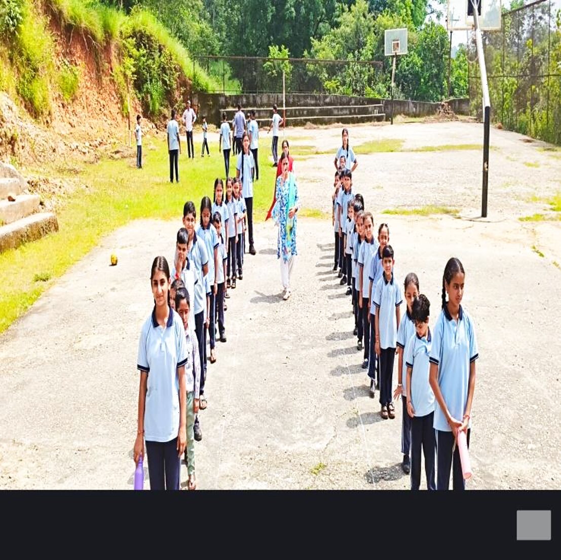 Annual Sports Day — march past